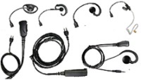 UNIVERSAL WIRED ACCESSORIES for Phones and Tablets using Apple compatible plug.  Good for both PTT or regular Applications.